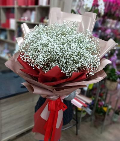 Букет цветов из: Гипсофила в Посевной