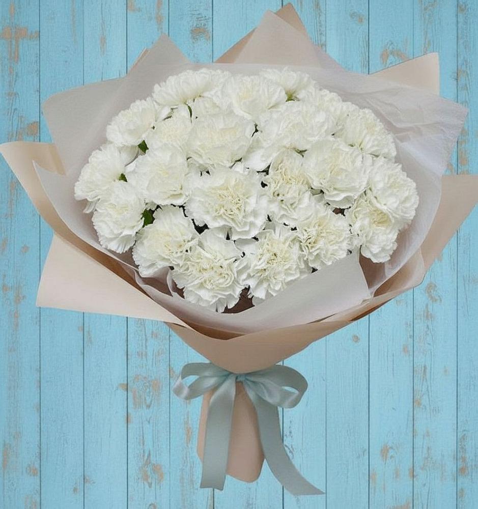 Букет цветов из: Гвоздики в Посевной