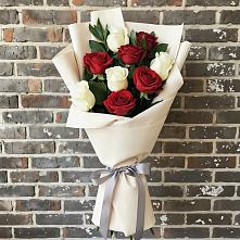 Букет цветов из:  Розы в Посевной