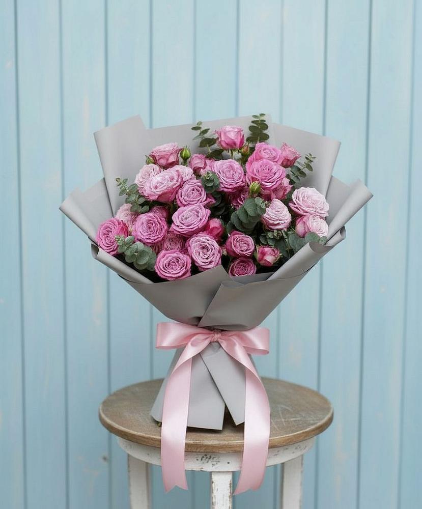 Букет цветов из: Розы в Посевной