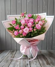 Букет Розовый кустик #REPLACE_PRED# Посевной