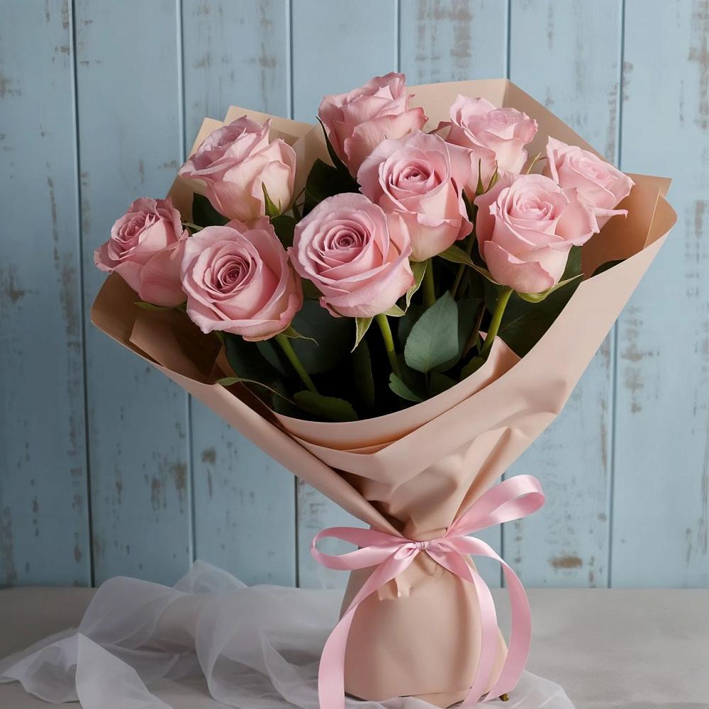 Букет цветов из: Розы в Посевной