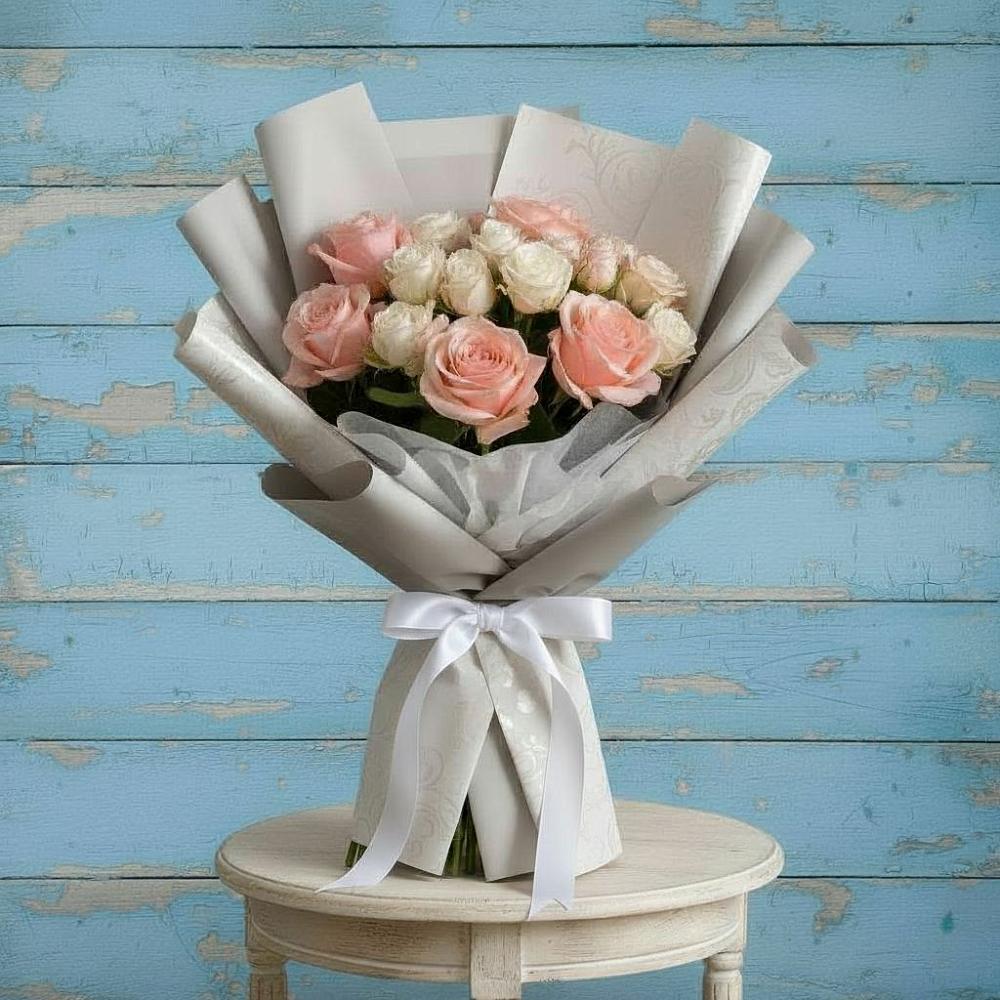 Букет цветов из: Розы в Посевной