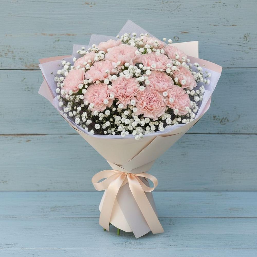 Букет цветов из: Гвоздики в Посевной