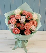 Букет цветов из:  Розы в Посевной