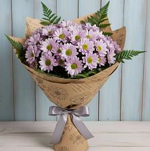 Букет цветов из:  Хризантемы в Посевной