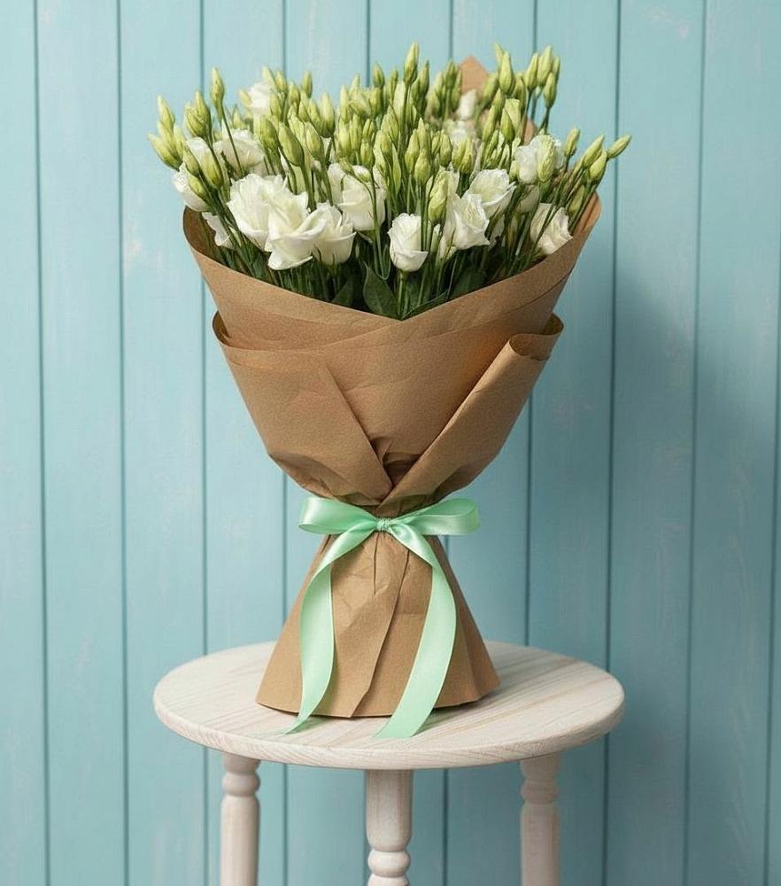 Букет цветов из: Лизиантусы в Посевной