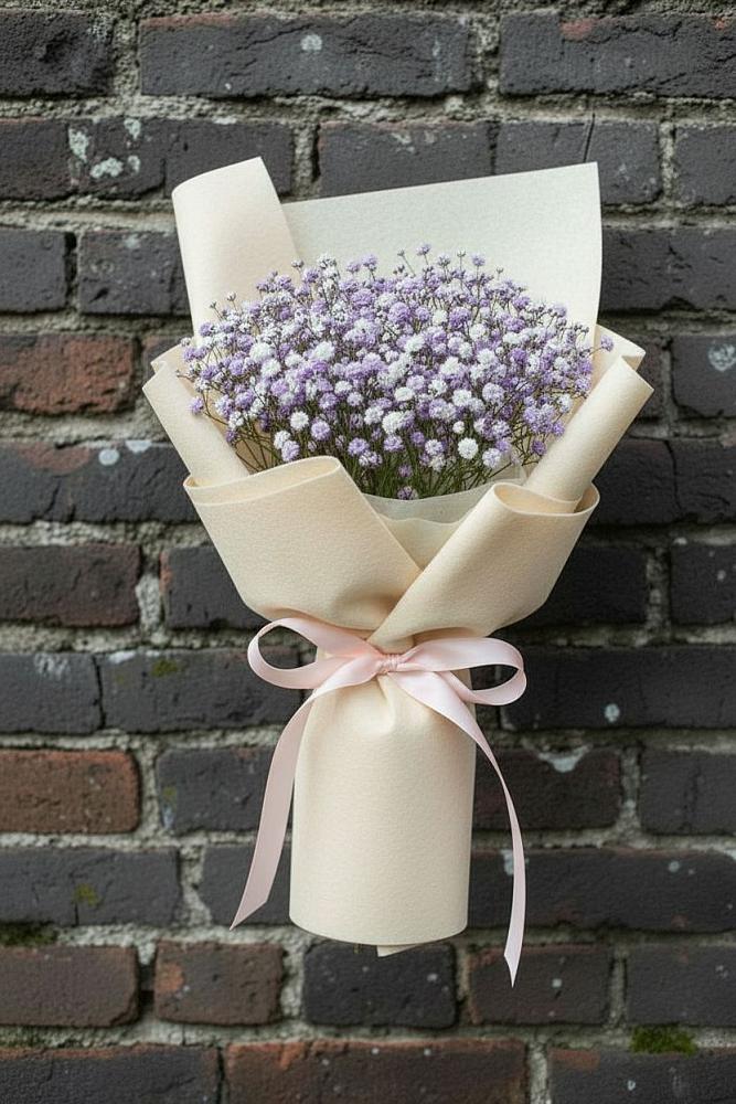 Букет цветов из: Гипсофила в Посевной