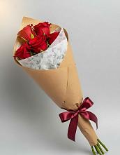 Букет цветов из:  Розы в Посевной