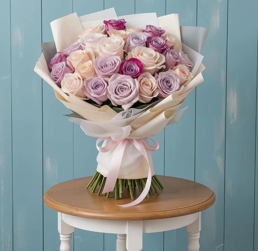 Букет цветов из: Розы в Посевной