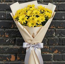 Букет цветов из:  Хризантемы в Посевной