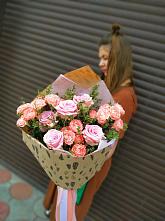 Букет цветов из:  Розы #REPLACE_PRED# Посевной