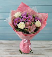 Букет цветов из:  Герберы в Посевной