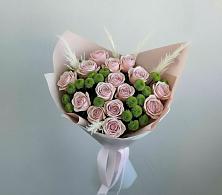 Букет цветов из:  Розы и Хризантемы в Посевной