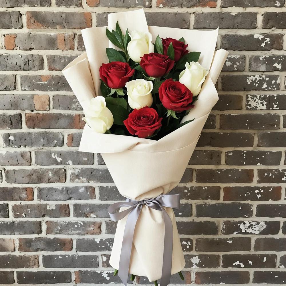 Букет цветов из: Розы в Посевной