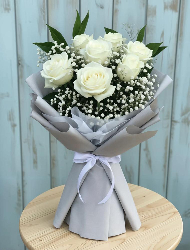 Букет цветов из: Розы в Посевной