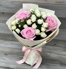 Букет цветов из:  Розы в Посевной