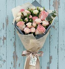Букет цветов из:  Розы в Посевной