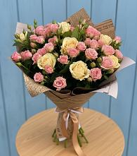 Букет цветов из:  Розы в Посевной