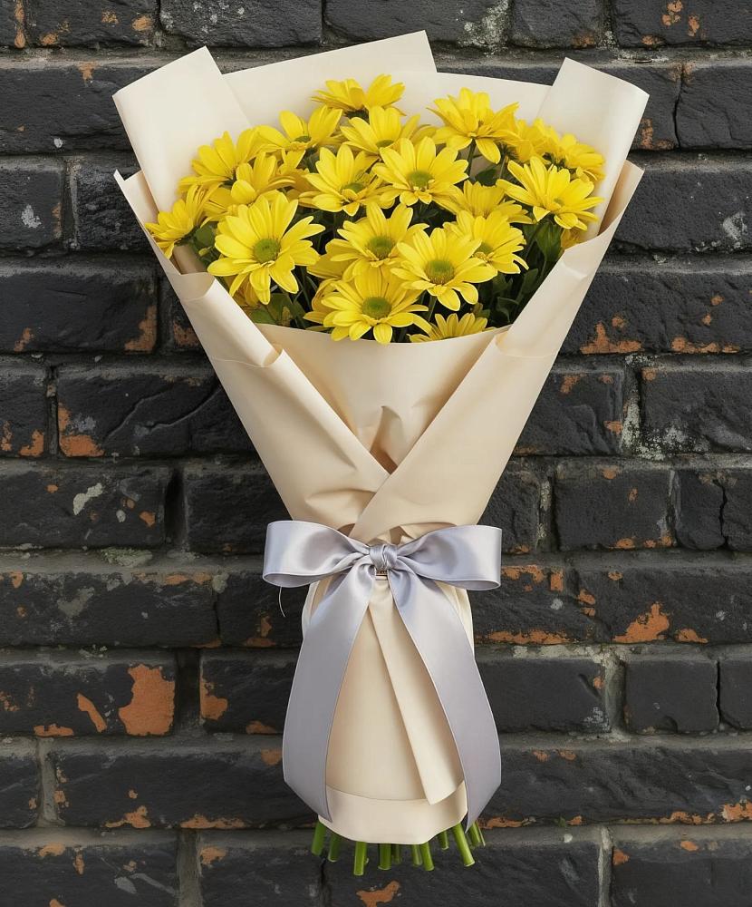 Букет цветов из: Хризантемы в Посевной