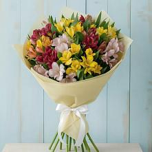 Букет цветов из:  Альстромерии в Посевной