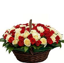 Премиум букет из: Розы #REPLACE_PRED# Посевной