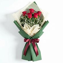 Букет цветов из:  Розы в Посевной