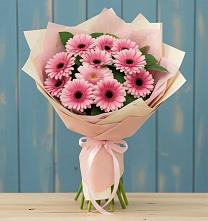 Букет цветов из:  Герберы в Посевной