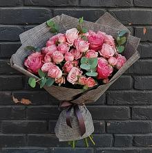 Букет цветов из:  Розы в Посевной